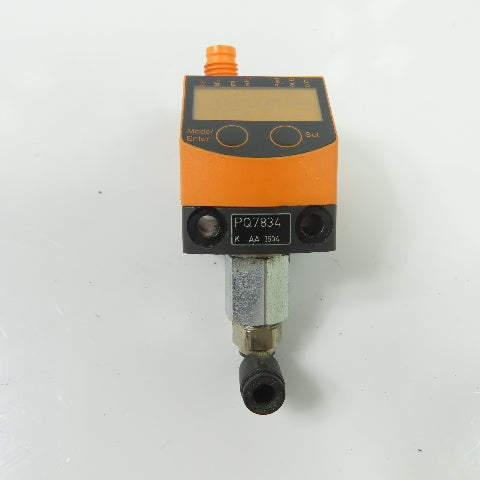 ifm electronic PQ7834 Electronic Pressure Sensor -1...10 bar 18...32V DC IP65