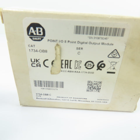 Allen-Bradley 1734-OB8 Point I/O 8 Point Digital Output Module Ser C NEW