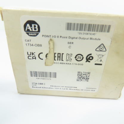 Allen-Bradley 1734-OB8 Point I/O 8 Point Digital Output Module Ser C NEW