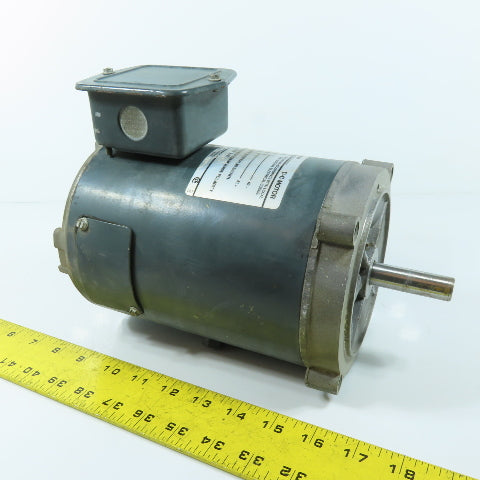GE D273 5BPA56HAG11A 1/4HP DC Motor 90V 1725RPM P.M. Wound 56 Frame Tested