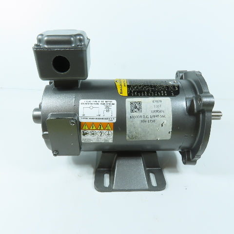 Baldor-Reliance CDP3310 .25HP DC Motor 90VDC 1750RPM 56C Frame NOS