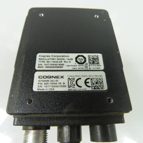 Cognex 825-10644-1R IS7600M-363-50 In-Sight 7600 Vision System Smart Camera