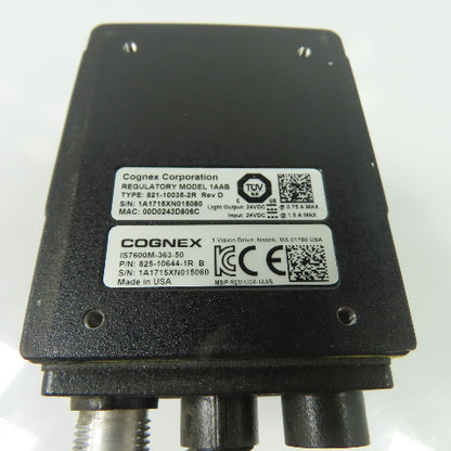 Cognex 825-10644-1R IS7600M-363-50 In-Sight 7600 Vision System Smart Camera