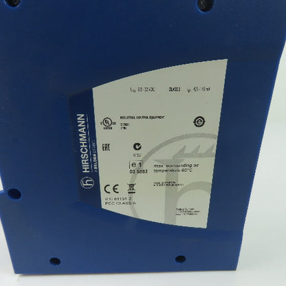 Hirschmann SPIDER II 8TX Rail Mount Ethernet Switch 24V