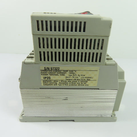 Allen-Bradley 160-BA03NSF1P1 Variable Speed Drive 380-460V 3Ph 0.75kW 1HP