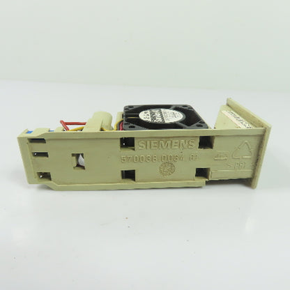 Siemens 570 038.7110.00 Fan and Battery Unit 24VDC