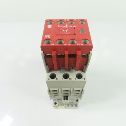 Allen-Bradley 100S-C30EJ31C 3-Pole Safety Contactor 24VDC Coil 600V 55A Ser C