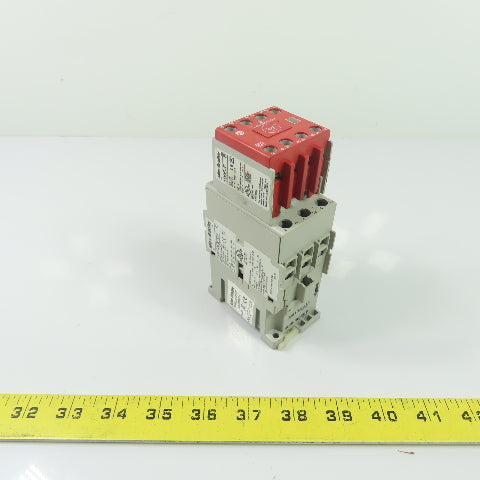 Allen-Bradley 100S-C30EJ31C 3-Pole Safety Contactor 24VDC Coil 600V 55A Ser C