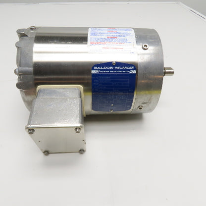 Baldor IDVSWDM3538 .5HP Wash Down Motor 230/460V 1765RPM 3Ph 56C Frame