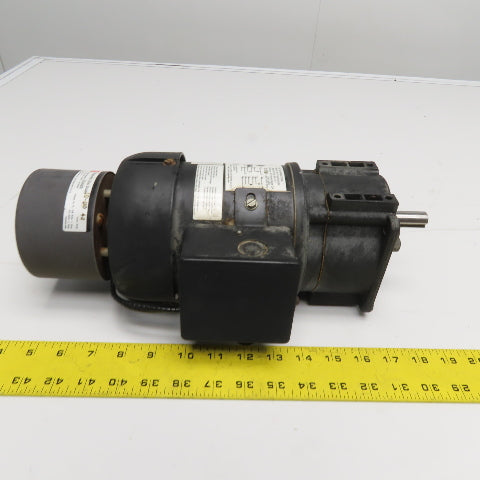 Dayton 6Z818A 1/6HP AC Gearmotor 115/230V 1Ph 30RPM 58.3:1 Ratio With Brake