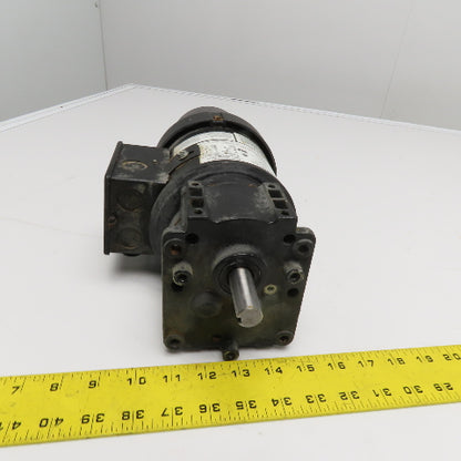 Dayton 6Z818A 1/6HP AC Gearmotor 115/230V 1Ph 30RPM 58.3:1 Ratio With Brake