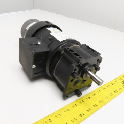 Dayton 6Z818E 1/6HP AC Gearmotor 115/230V 1Ph 30RPM 58.3:1 Ratio With Brake