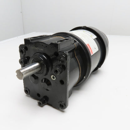 Dayton 6Z818E 1/6HP AC Gearmotor 115/230V 1Ph 30RPM 58.3:1 Ratio With Brake