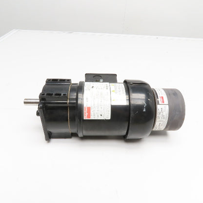 Dayton 6Z818E 1/6HP AC Gearmotor 115/230V 1Ph 30RPM 58.3:1 Ratio With Brake