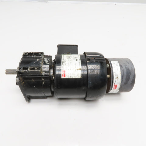 Dayton 6K325A 1/12HP Split Phase Brake Gearmotor 115V 1Ph 13.5RPM 127.37:1 Ratio