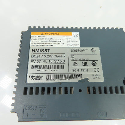 Schneider Electric HMIS5T HMI STU Rear Panel Module Box 24VDC