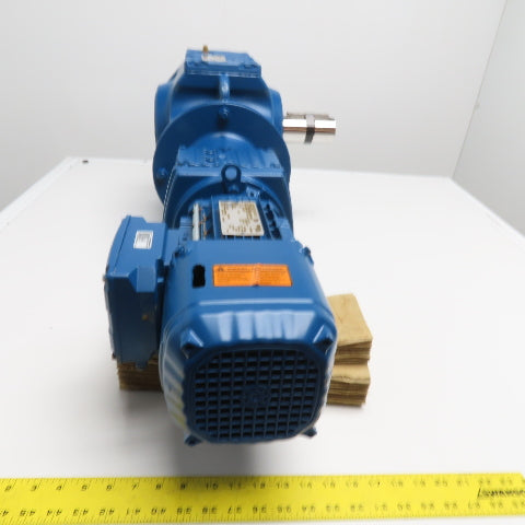 SEW K87 R57 DRN90S4/BE2HR/DH 1.5HP Multi Stage Gearmotor 230/460V 11RPM 158:1