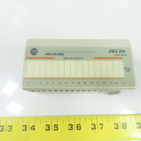 Allen-Bradley 1794-OA16 Ser A Flex I/O 120VAC Output Module