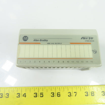 Allen-Bradley 1794-OA16 Ser A Flex I/O 120VAC Output Module