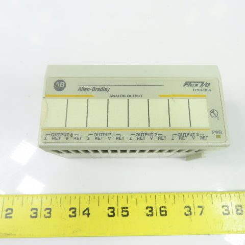 Allen-Bradley 1794-OE4 Flex I/O Analog Output Module 24VDC Ser B Rev A01