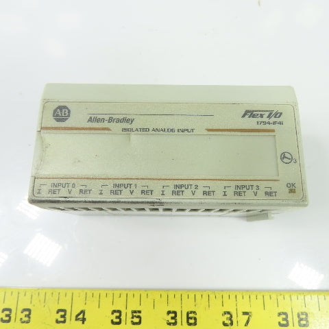 Allen-Bradley 1794-IF4I Flex I/O Isolated Analog Input Module Ser A Rev A01