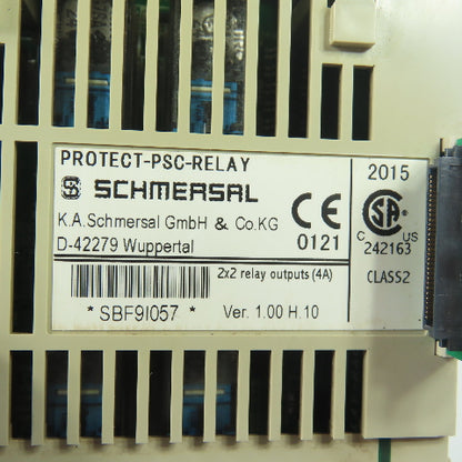 Schmersal PROTECT-PSC-RELAY Relay Module Outputs 4A D-42279