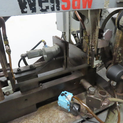 Wellsaw 1270 15" Auto Vise x 17" Frame 3Hp Powerfeed Horizontal Band Saw