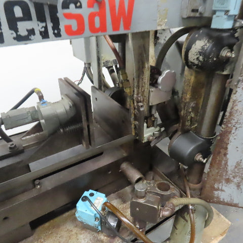 Wellsaw 1270 15" Auto Vise x 17" Frame 3Hp Powerfeed Horizontal Band Saw