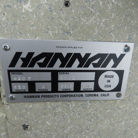 Hannan 420T Skin Packaging Machine 220V 3Ph 33.9A