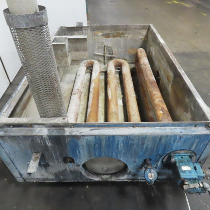 300 Gallon Stainless Steel Heater Tank W/ Eclipse TFB075 Tube Firing Burner