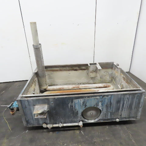 300 Gallon Stainless Steel Heater Tank W/ Eclipse TFB075 Tube Firing Burner