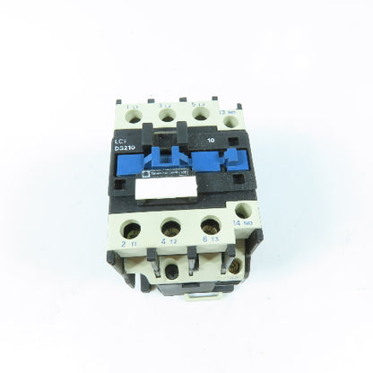 Telemecanique LC1 D3210 3-Pole Contactor 120V 60Hz Coil 50A 600VAC Max 3Ph 1NO