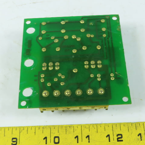 364286 Dual Relay Circuit Board Assembly 24VDC 5A 6-Terminal Strip