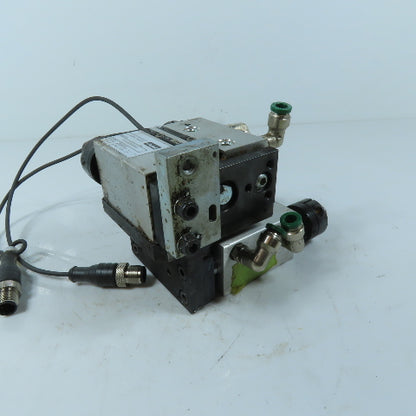 Parker P5T-J020SHSE025 Short Stroke Thruster Guided Air Cylinder X-Y 25mm Stroke