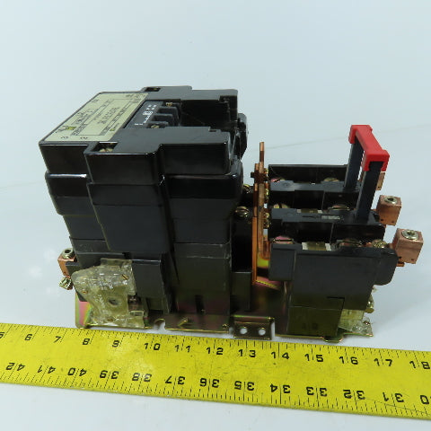 Square D 8536SEG1S Motor Starter NEMA Size 3 120V Coil 90A 600VAC Max 3Ph