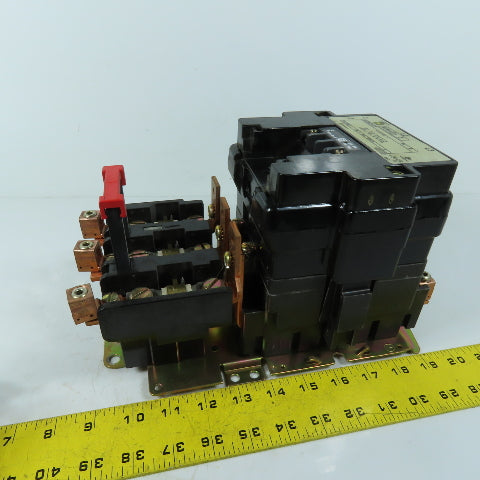 Square D 8536SEG1S Motor Starter NEMA Size 3 120V Coil 90A 600VAC Max 3Ph