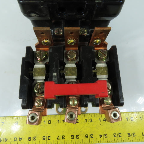 Square D 8536SEG1S Motor Starter NEMA Size 3 120V Coil 90A 600VAC Max 3Ph