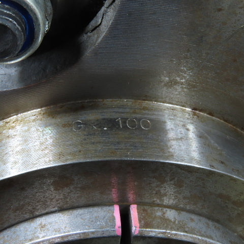 DG100 Zero Backlash Style Flexible Shaft Coupling 1-5/8" Bushing 60mm Bore