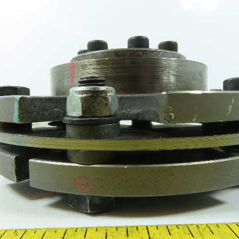 DG100 Zero Backlash Style Flexible Shaft Coupling 1-5/8" Bushing 60mm Bore
