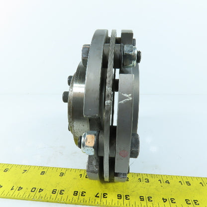 DG100 Zero Backlash Style Flexible Shaft Coupling 1-5/8" Bushing 60mm Bore