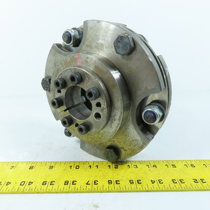 DG100 Zero Backlash Style Flexible Shaft Coupling 1-5/8" Bushing 60mm Bore