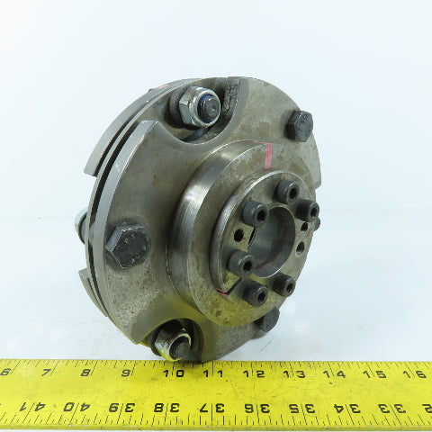 DG100 Zero Backlash Style Flexible Shaft Coupling 1-5/8" Bushing 60mm Bore
