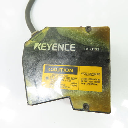 Keyence LK-G152 Laser Displacement Sensor Head High Accuracy 150mm
