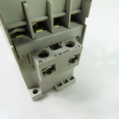 Allen-Bradley 309-AOEJ-EEC NEMA Size 0 Motor Starter 18A 24VDC 1.0-5.0A Overload