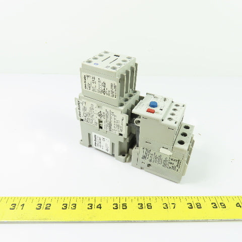 Allen-Bradley 309-AOEJ-EEC NEMA Size 0 Motor Starter 18A 24VDC 1.0-5.0A Overload