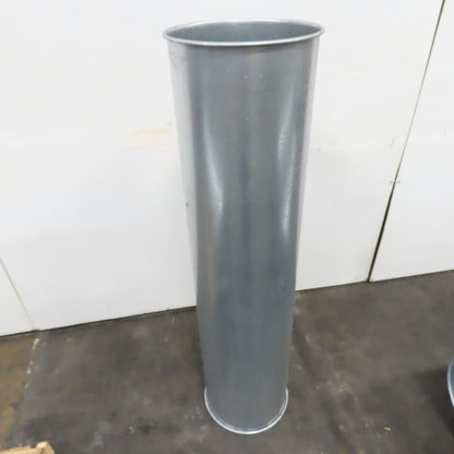 Nordfab 8040206783 14" x 58-3/4" Galvanized Steel HVAC Pipe Duct 20ga 14QF