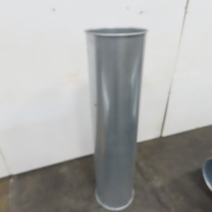 Nordfab 8040206783 14" x 58-3/4" Galvanized Steel HVAC Pipe Duct 20ga 14QF