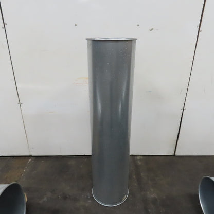 Nordfab 8040206783 14" x 58-3/4" Galvanized Steel HVAC Pipe Duct 20ga 14QF