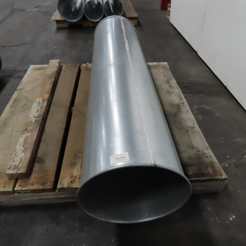 Nordfab 8040207099 14" x 58-3/4" Galvanized Steel HVAC Pipe Duct 14ga 14QF