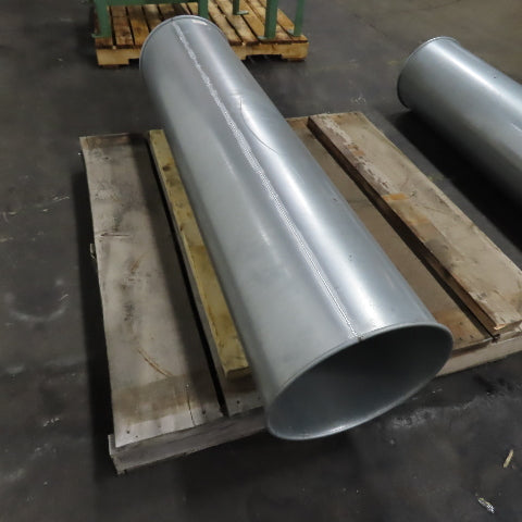 Nordfab 8040207099 14" x 58-3/4" Galvanized Steel HVAC Pipe Duct 14ga 14QF